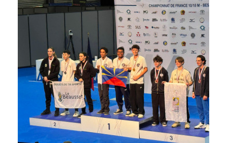 Magnifique résultats de nos jeunes athlètes au Championnat de France 10/18m 2026 à Besançon